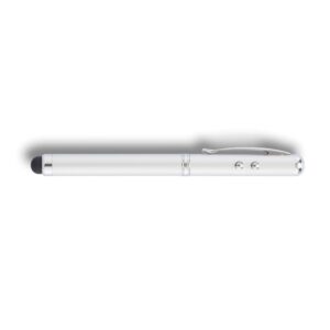 Długopis 4 w 1, touch pen, wskaźnik laserowy, latarka