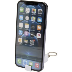 Aggia podstawka pod telefon z recyklingowanego tworzywa sztucznego z sensoryczną zabawką antystresową