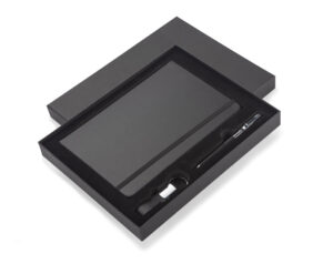 Zestaw - notes z długopisem i brelokiem PROBIZ A5