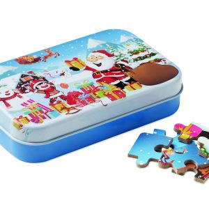 Świąteczne, drewniane puzzle PAZURU