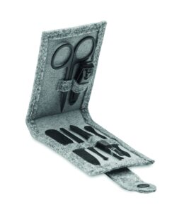 6-el zestaw manicure filc RPET NAILKIT FELT