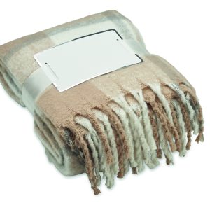 Koc moherowy w kratę QUET