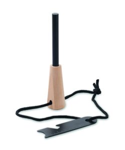 Krzesiwo z rączką z drewna sosn FUEGOR