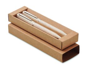 Zestaw długopisów ze słomy/ABS PEAT