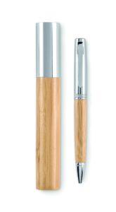 Metalowy wykręcany długopis w t SIDEN