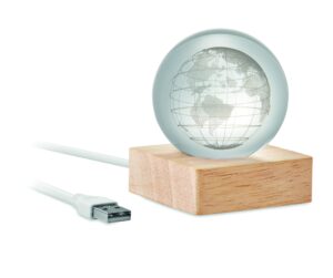 Szklana kula LED GLOBE LIGHT
