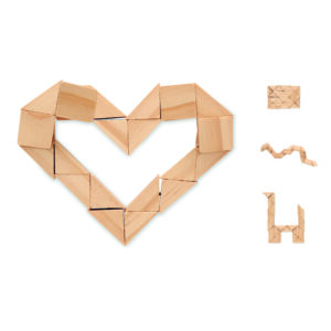 Drewniane puzzle/łamigłówki STUKIE