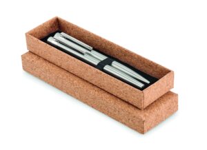 Stalowe długopisy z recyklingu GRAZ SET