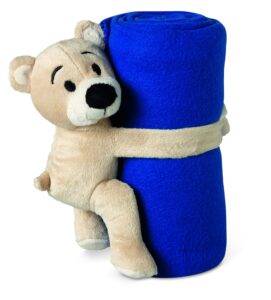 Koc polarowy z misiem. MANTA