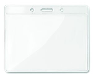 Plakietka przezroczysta BADGY