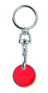 Brelok z żetonem do wózka TOKENRING