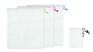 Zestaw 3 torebek na żywność VEGGIE SET RPET