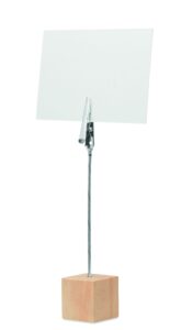 Drewniany uchwyt na zdjęcia HELLO CLIP