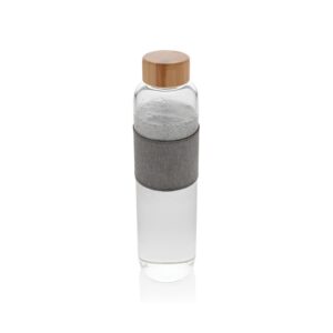 Szklana butelka 750 ml w pokrowcu