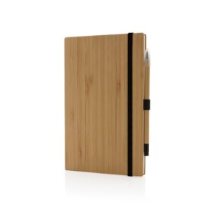 Bambusowy notatnik z ołówkiem Infinity