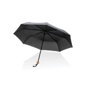 Mały bambusowy parasol 20.5" AWARE™ RPET