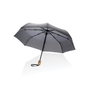 Bambusowy parasol automatyczny 21" AWARE™ RPET