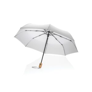 Bambusowy parasol automatyczny 21" AWARE™ RPET