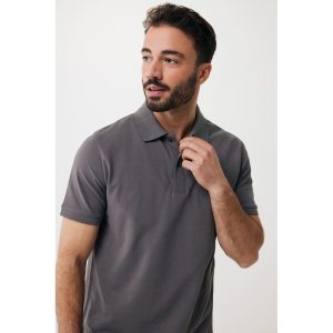Koszulka polo z bawełny z recyklingu Iqoniq Yosemite