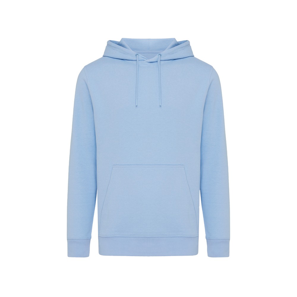 Lekka bluza z kapturem Iqoniq Rila, bawełna z recyklingu