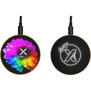 SCX.design W13 drewniana bezprzewodowa stacja ładująca