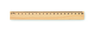Drewniana linijka 20 cm RULER20