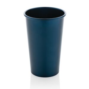 Lekki kubek podróżny 450 ml Alo, aluminium z recyklingu