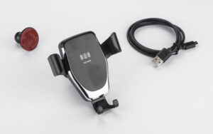 Uchwyt do telefonu z ładowarką indukcyjną GARI 15W- II gatunek