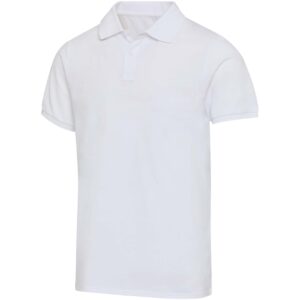 Beryl naturalna koszulka polo z recyklingu z krótkim rękawem, unisex, o gramaturze 220 g/m²