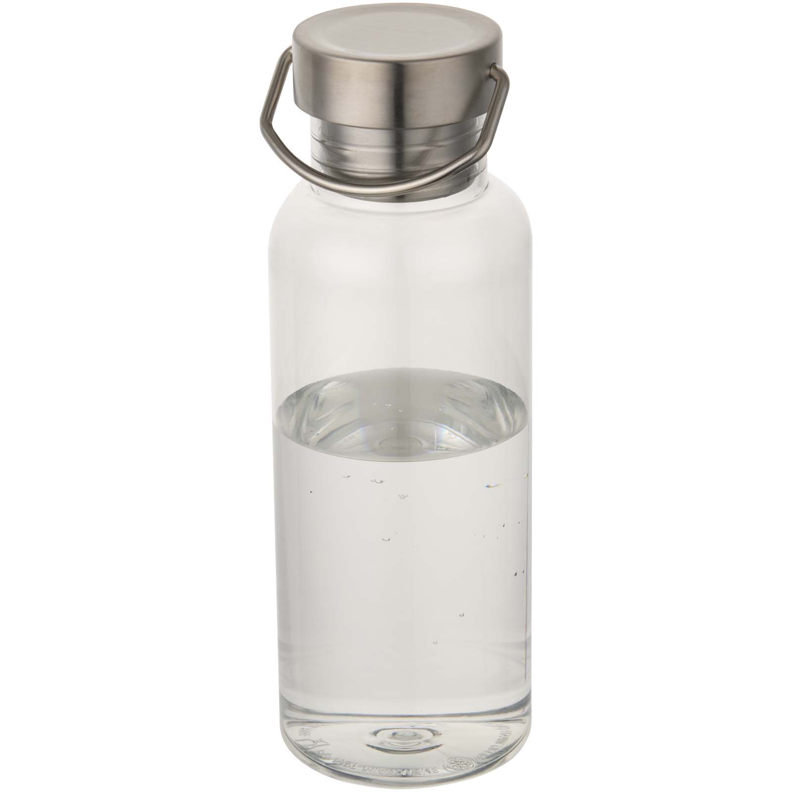 Thor - bidon na wodę wykonany z recyklingowanego tworzywa RPET certyfikowanego standardem RCS, pojemność 600 ml