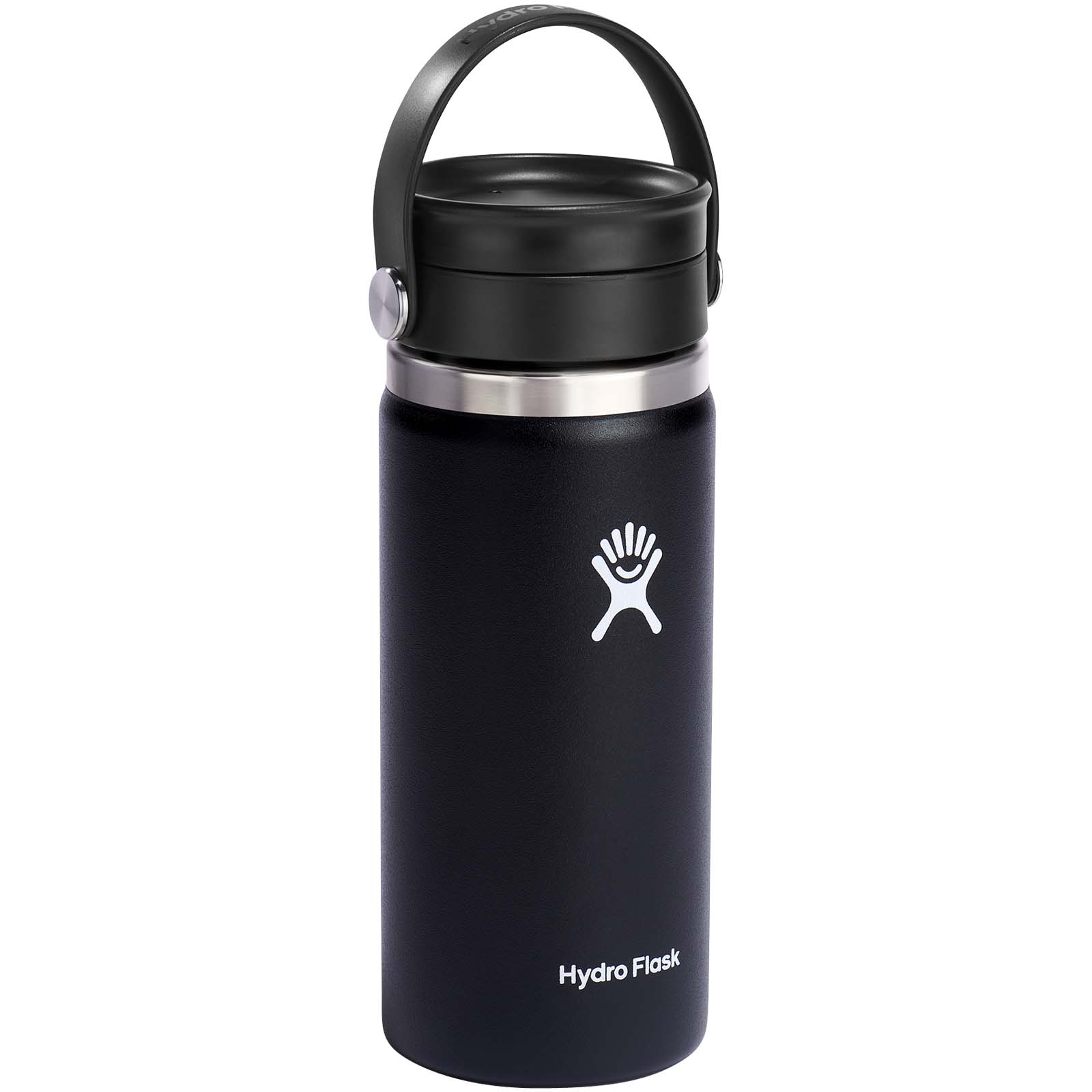 Kubek termiczny Hydro Flask Wide Mouth 473 ml ze stali nierdzewnej, z izolacją termiczną i pokrywką Flex Sip™
