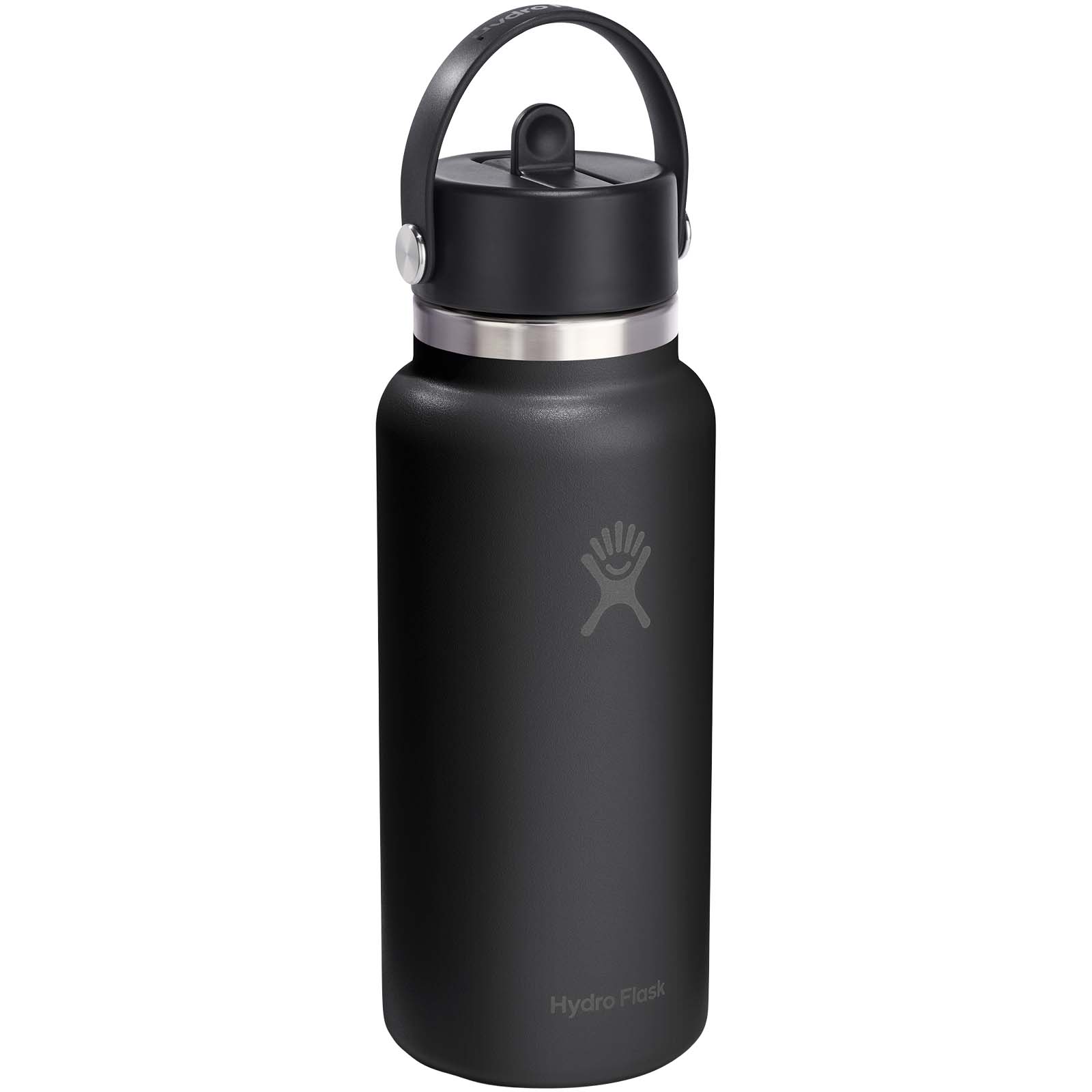 Hydro Flask Wide Mouth 946 ml – termoizolowana butelka na wodę ze stali nierdzewnej, z nakrętką ze słomką