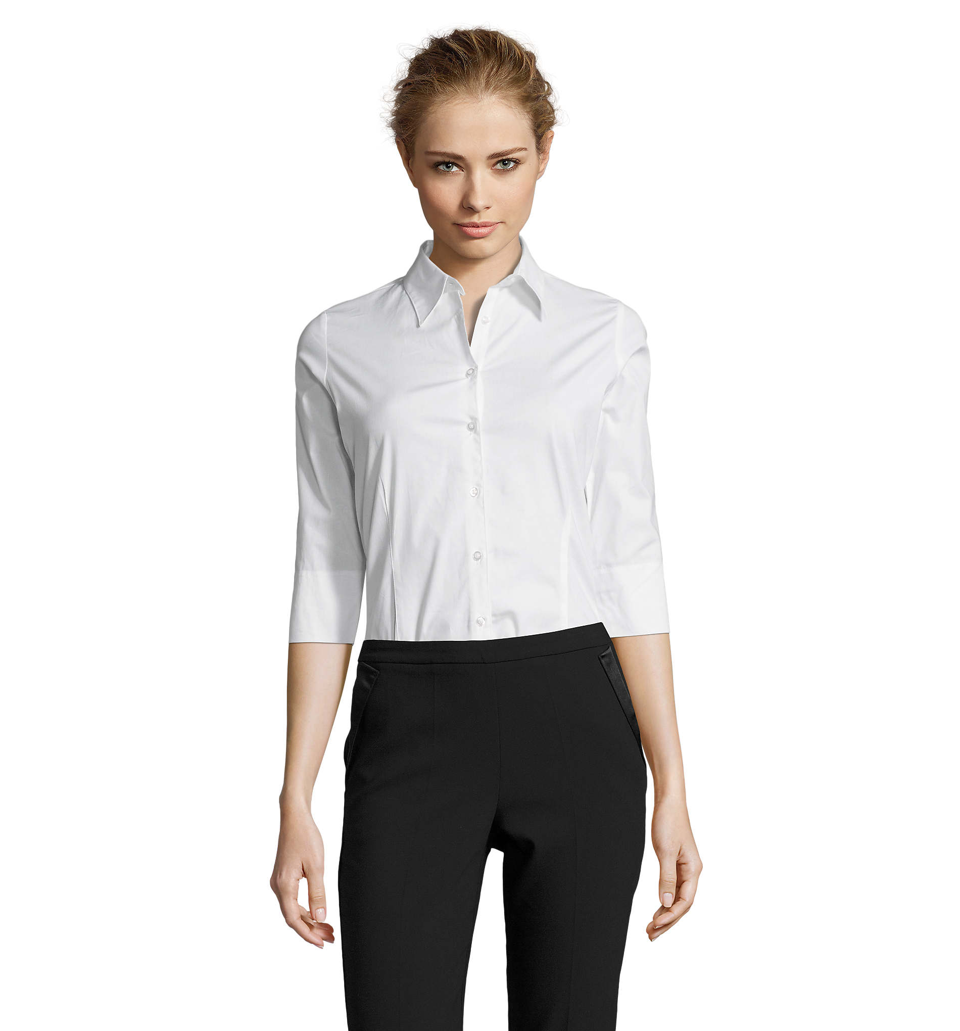 EFFECT STRETCH WOMEN SHIRT EFFECT