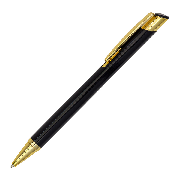 Długopis aluminiowy Lindi, czarny 
