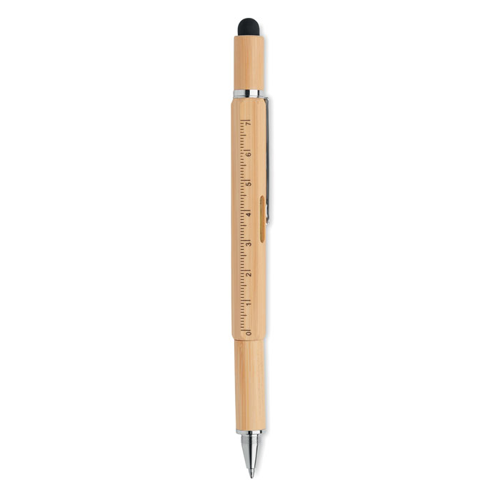 Wielofunkcyjny długopis bambusowy TOOLBAM