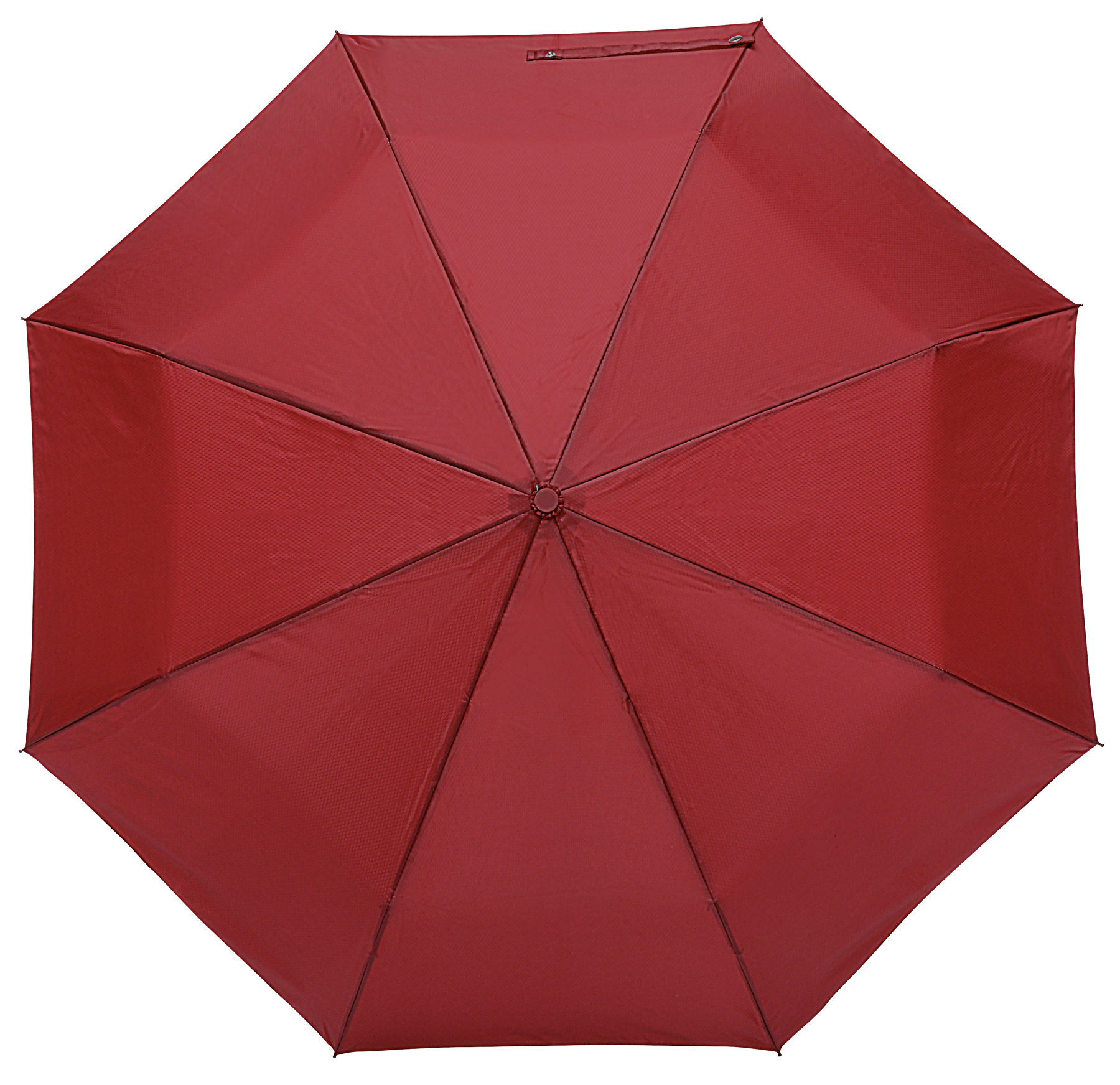 Składany parasol ORIANA, ciemnoczerwony