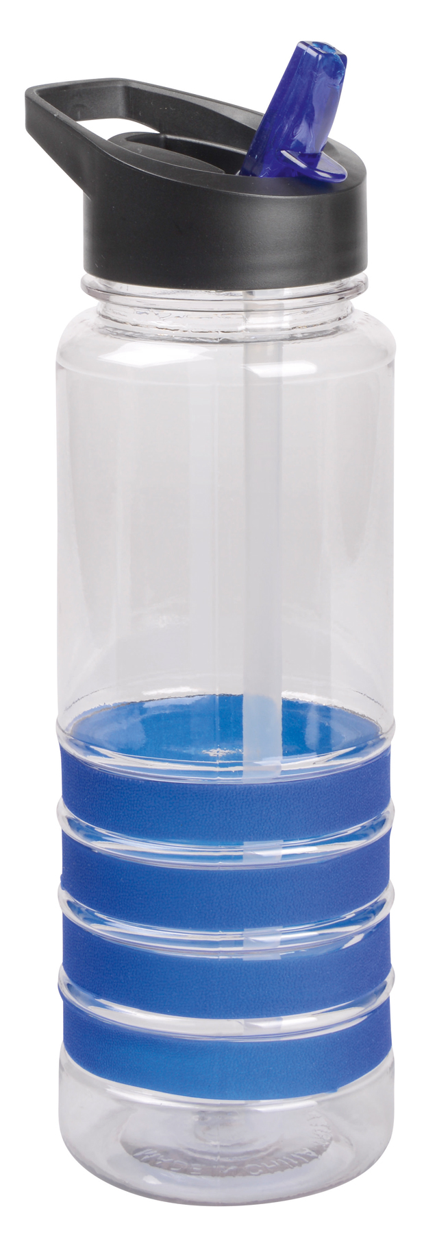Sportowa butelka CONDY, niebieski, transparentny