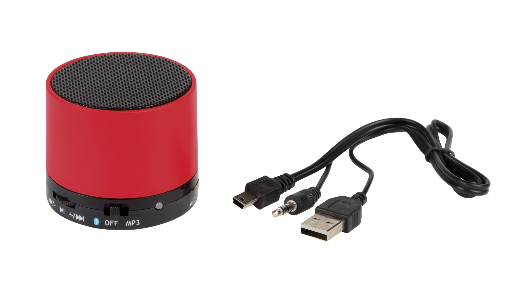 Głośnik Bluetooth NEW LIBERTY, czerwony