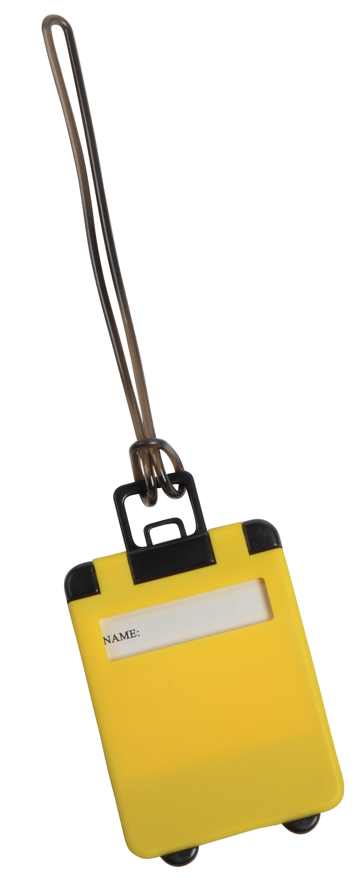 Etykieta bagażowa WANDERLUST, żółty