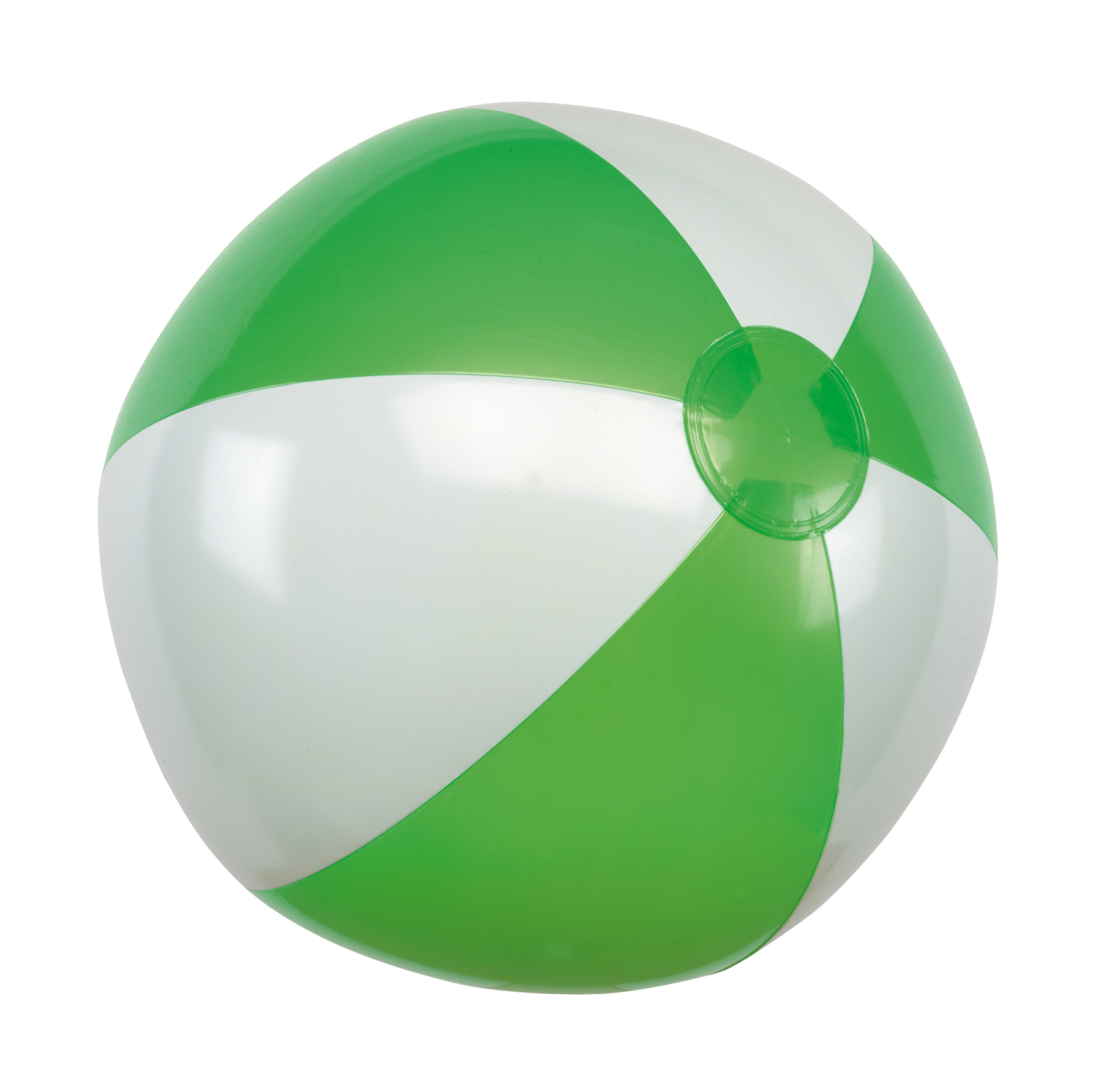 Piłka plażowa ATLANTIC, biały, zielony