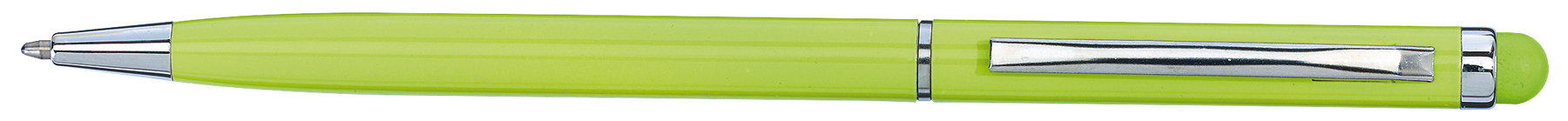Długopis SMART TOUCH COLOUR, zielone jabłko