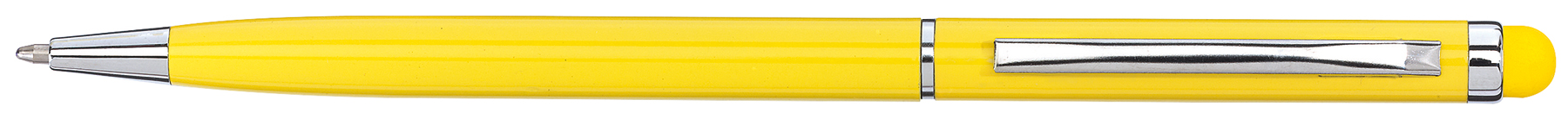 Długopis SMART TOUCH COLOUR, żółty
