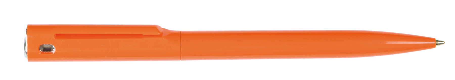 Długopis VERMONT, pomarańczowy, srebrny