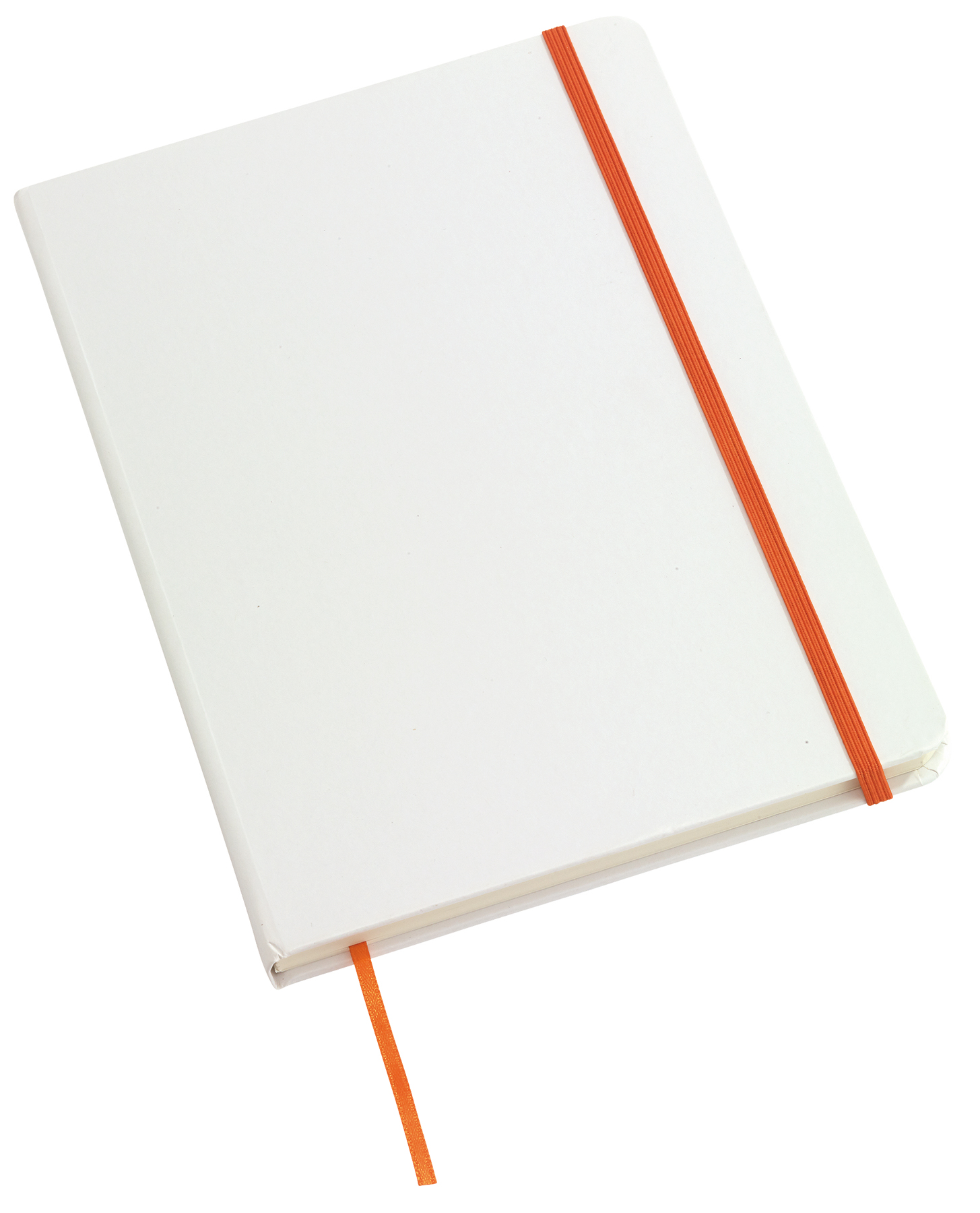 Notes AUTHOR w formacie A5, biały, pomarańczowy