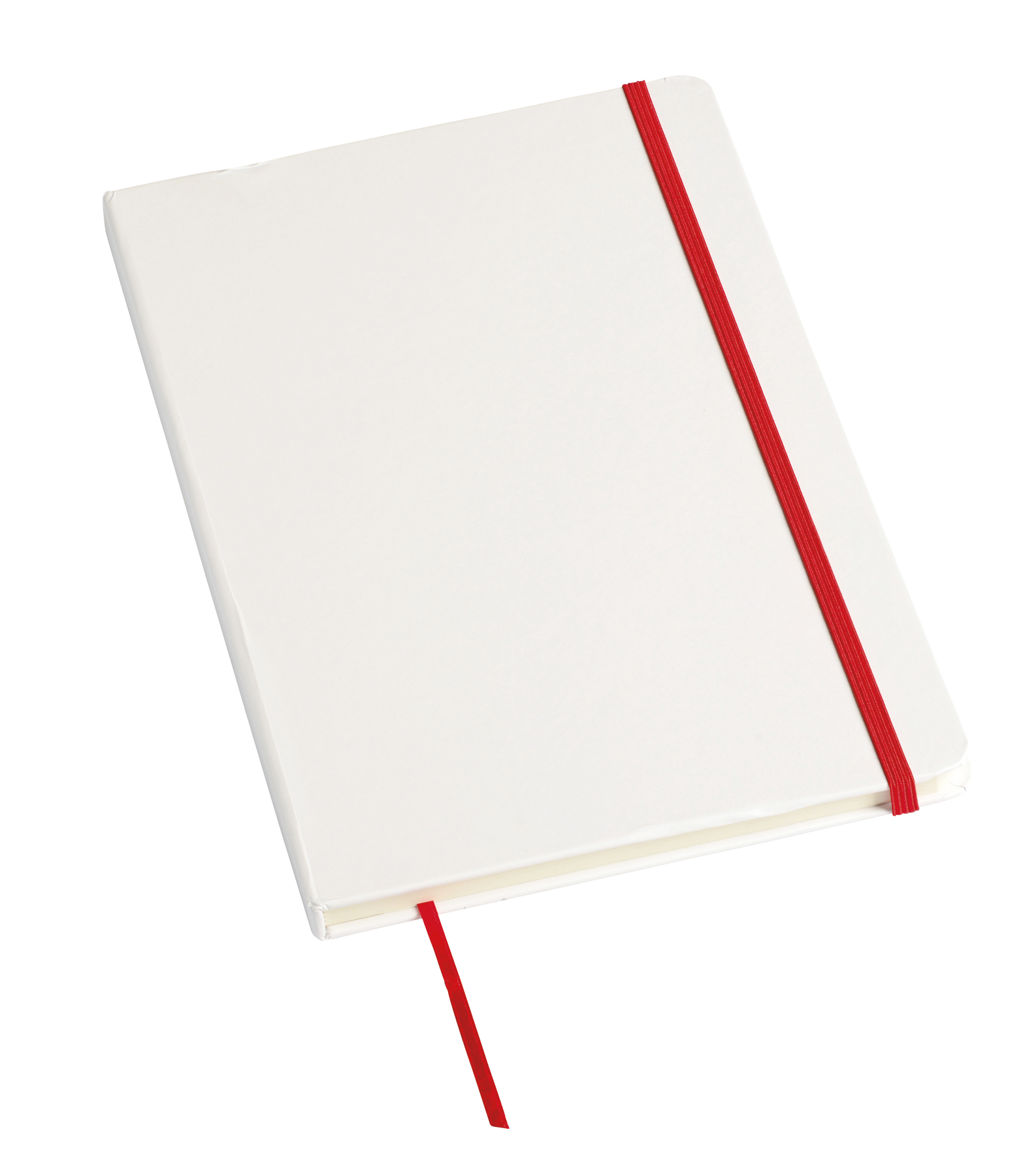 Notes AUTHOR w formacie A5, biały, czerwony