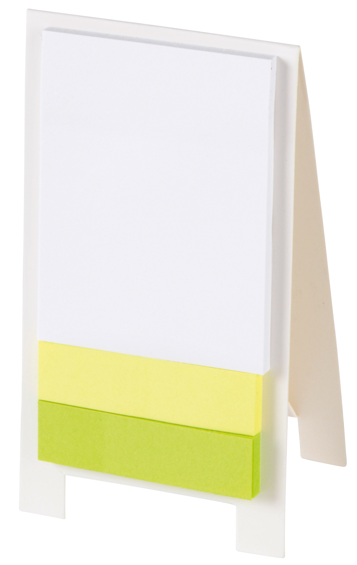 Mini stojak na notatki ADVERT, biały