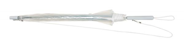 Automatyczny parasol PANORAMIC, transparentny, biały