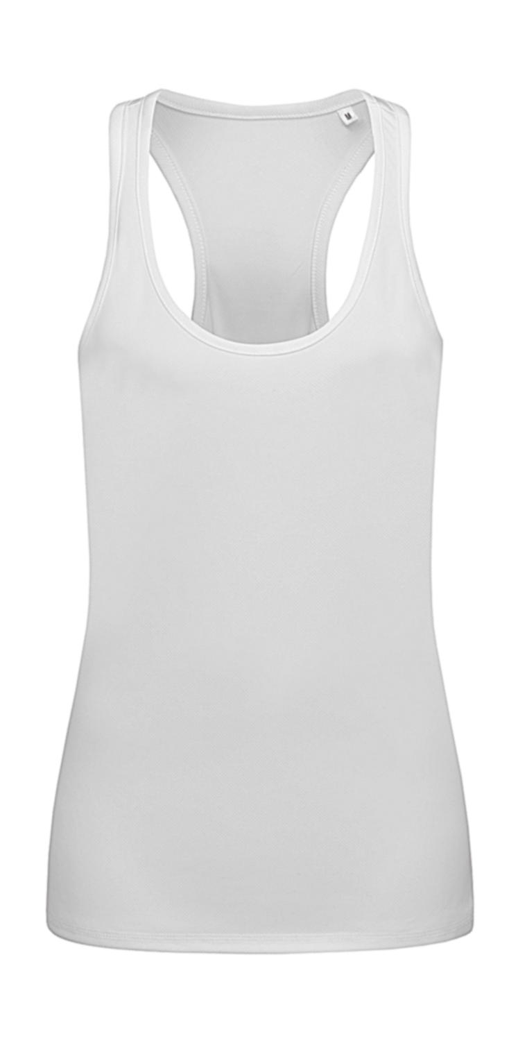 Damski Tank Top Active 140 <ul> </li><li>140 g/m² </li><li>100% poliester (siatka bird-eyelet, ACTIVE-DRY°) </li><li>elastyczny materiał </li><li>dekolt i wycięcia ramion z oblamowaniem </li><li>wycięcie w stylu bokserskim </li><li>boczne szwy </li><li>klasyczny krój</li></ul>