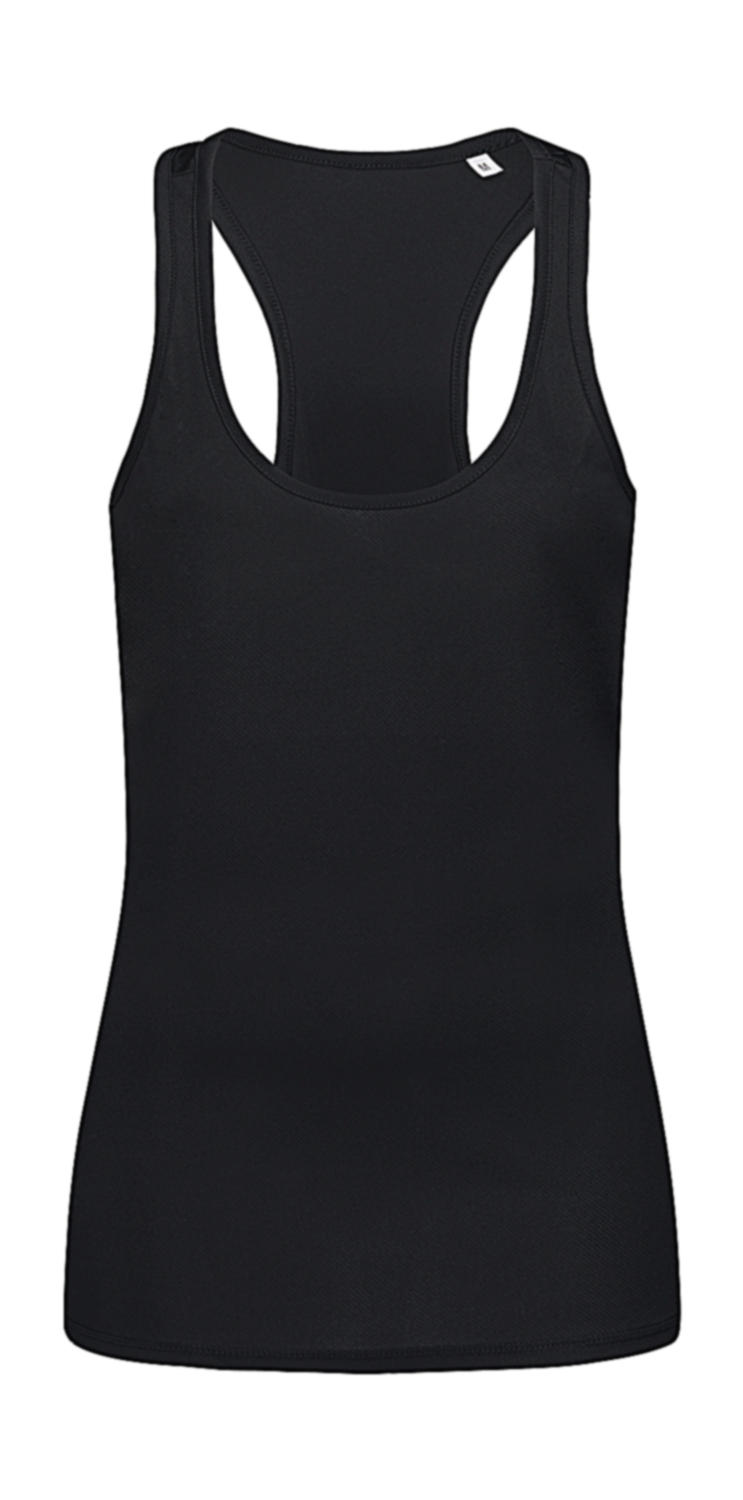 Damski Tank Top Active 140 <ul> </li><li>140 g/m² </li><li>100% poliester (siatka bird-eyelet, ACTIVE-DRY°) </li><li>elastyczny materiał </li><li>dekolt i wycięcia ramion z oblamowaniem </li><li>wycięcie w stylu bokserskim </li><li>boczne szwy </li><li>klasyczny krój</li></ul>