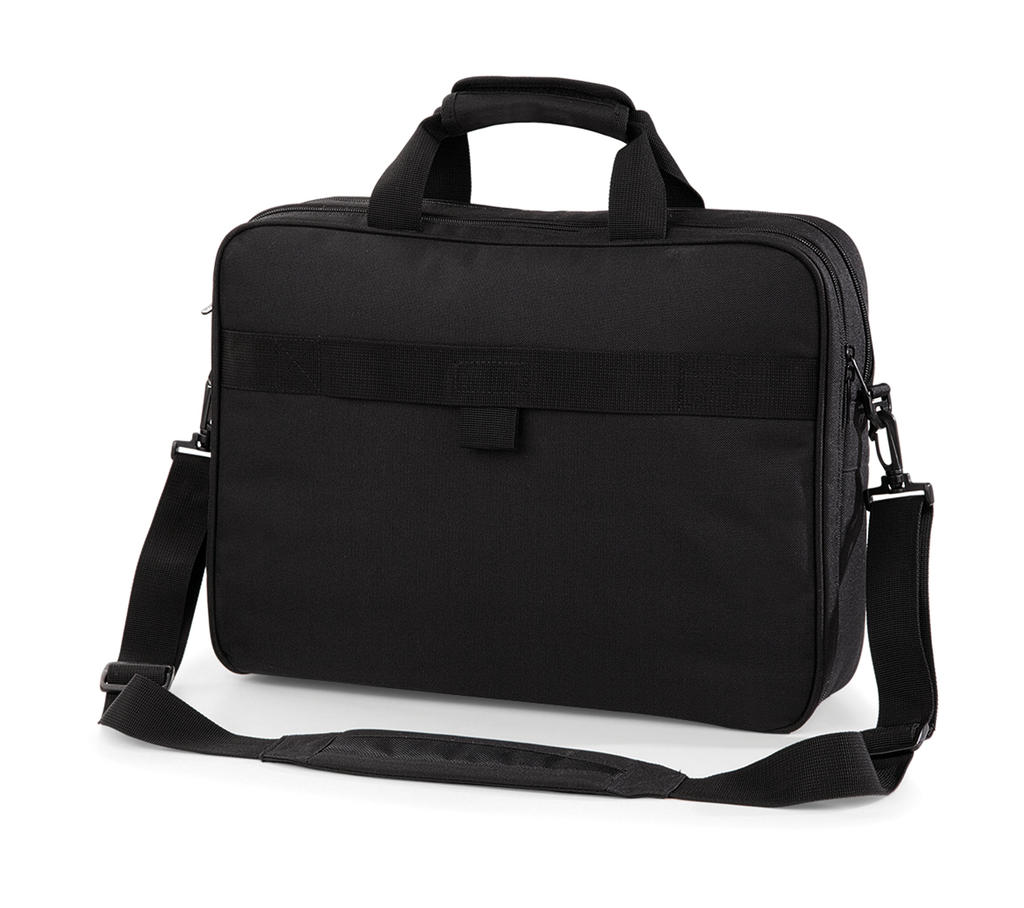 Torba Executive Digital Office <ul> </li><li>100% poliester (600D/1680D) </li><li>Wyściełany uchwyt do przenoszenia </li><li>Wyściełana przegroda na laptop (do 17) zapinana na zamek </li><li>Sekcja na dokumenty zapinana na zamek </li><li>Przednia kieszeń zapinana na zamek </li><li>Sekcja organizacyjna </li><li>Uchwyty na pamięć USB </li><li>Posiada pasek </li><li>Pojemność: 13 litrów </li><li>Wymiary: 41 x 30 x 14 cm </li><li>Maksymalne płaskie pole haftu: 18 </li><li>Maksymalny obszar nadruku: 22 x 18 cm</li></ul>